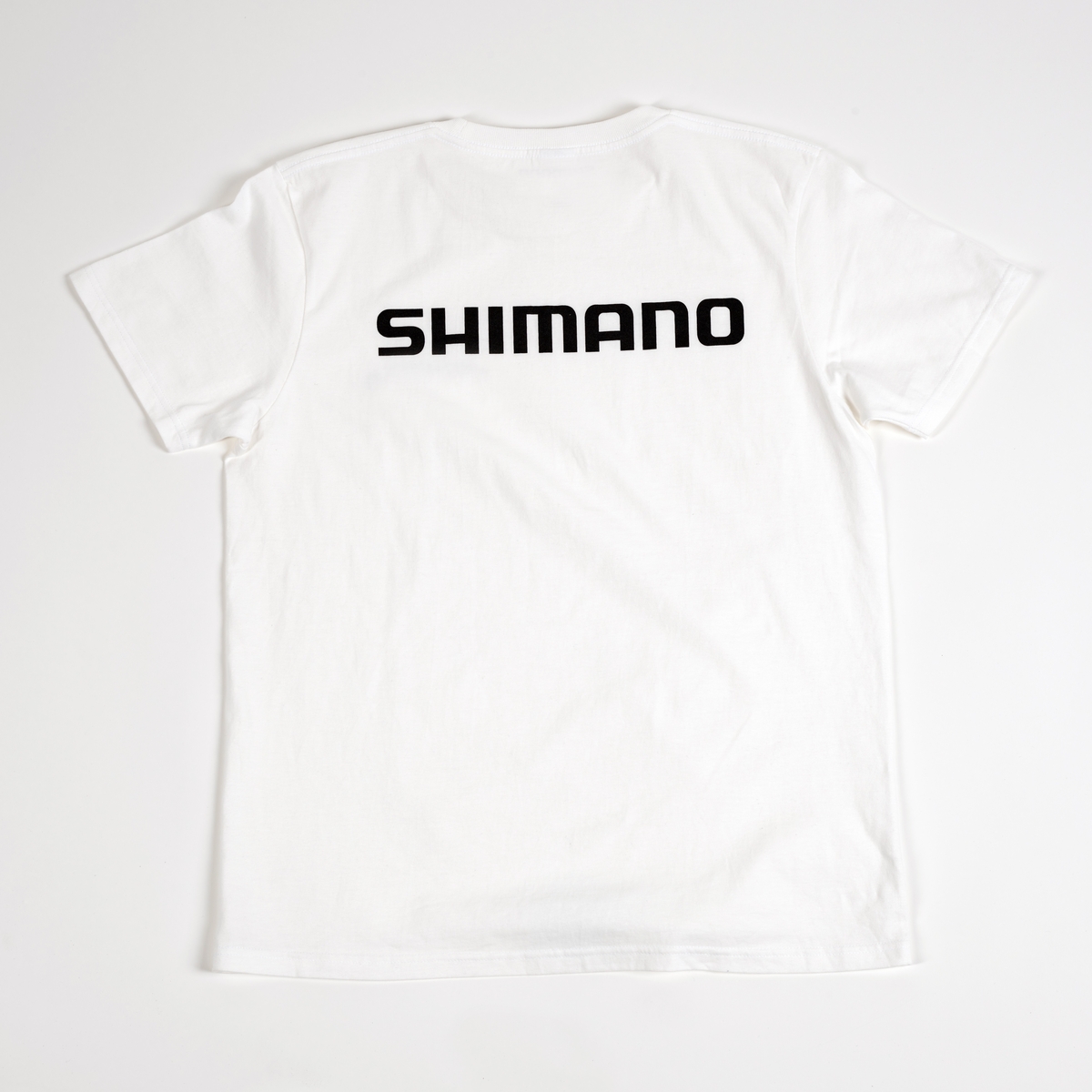 シマノ　Ｔシャツ SHIMANO Big Logo Cotton Short Sleeve T-shirts – White
